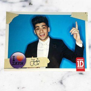 COPY - Official One Direction Zayn Malik Trading Cards #52 Panini